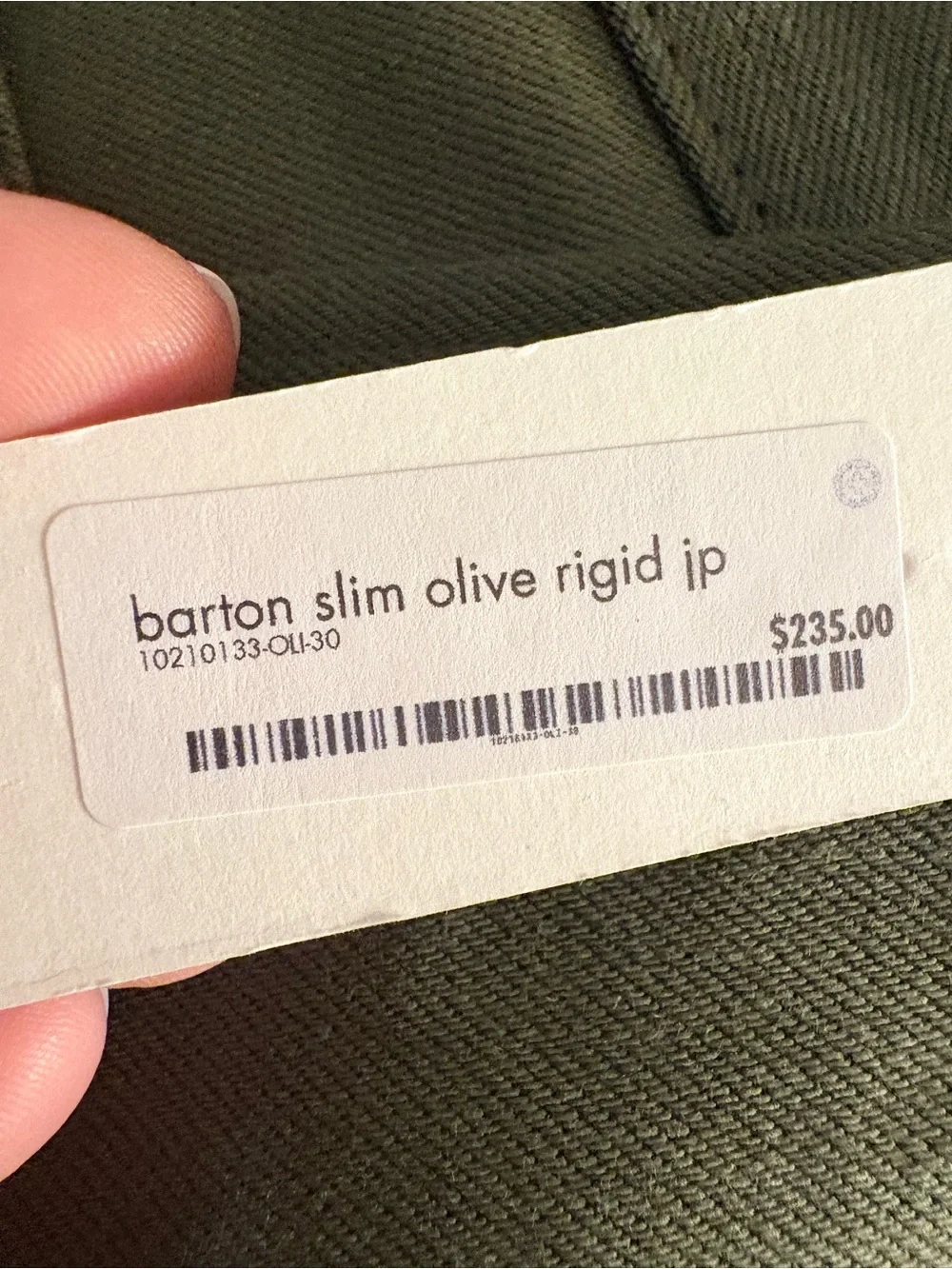 imogene + willie barton slim